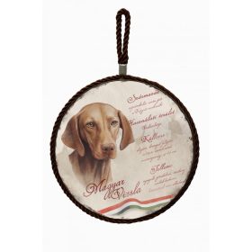 PO-KAT-05 Kerámia edényalátét, Kutyás - Vizsla